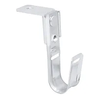 Cmple Wavenet 3/4Inch J-Hook Wall Ceiling Mount Route With Fix Clip For Cat6 Cat