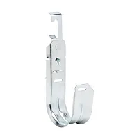 Cmple Wavenet 2Inch Universal Batwing J-Hooks, Galvanized Steel, For Cable Suppo