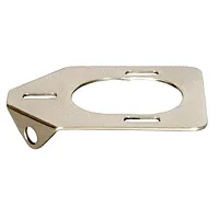 Lee&#039;S Stainless Steel Backing Plate F/30&#176; Heavy Rod Holders