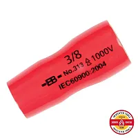 Wiha Insulated 13Mm Socket - 3/8&quot; Drive