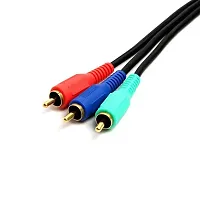 Cmple Video/Audio 3 Rca Bundled Cables For Component Video, 12 F