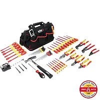 Wiha Insulated Master Electrician???s Tools Set (59 Piece Set)