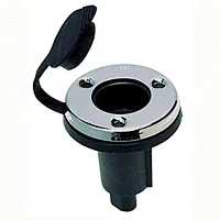 Perko Locking Collar Pole Light Mounting Base - 2 Pin - Round - 