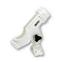 Scotty Powerlock Rod Holder White W/241 Side/Deck Mount