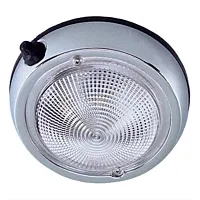 Perko Surface Mount Dome Light - 4&quot; - Chrome Plated