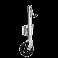Fulton Single Wheel 1,500 Lb. Bolt-Thru Swivel Jack