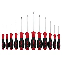 Wiha Softfinish Cushion Grip Torx Screwdriver Set T5 To T40 (12 Piece Set)