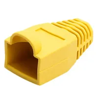 Cmple 366-N RJ-45 Color Coded Strain Relief Boots - YELLOW (50pc