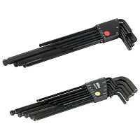 Wiha Sae/Metric Ball End Hex L-Key Wrench Set (22 Piece)