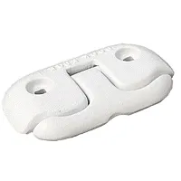 Dock Edge Flip Up Dock Cleat 6&quot; White