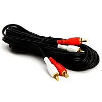 Cmple 396-N RCA Stereo Audio Cable Male to Male Oxygen-Free -25 