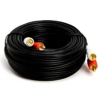 Cmple 397-N RCA Stereo Audio Cable Male to Male Oxygen-Free -50 