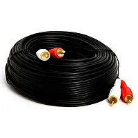 Cmple 398-N RCA Stereo Audio Cable Male to Male Oxygen-Free -75 