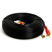 Cmple 399-N RCA Stereo Audio Cable Male to Male Oxygen-Free -w 1