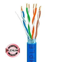 Cmple Cat5E Bulk Ftp Shielded Plenum Cmp Ethernet Cable, Gigabit 350Mhz Etl List
