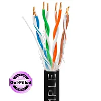 Cmple Cmple - Cat5E Gel Filled Ethernet Cable Outdoor Direct Burial Waterproof S