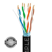 Cmple Cmple - Cat5E Shielded Ethernet Cable Outdoor Direct Burial, Solid Bare Co