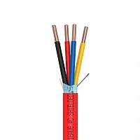 Cmple Fire Alarm Cable 16/4 Bare Copper 16Awg 4 Conductor Shielded Wire - 1000 F