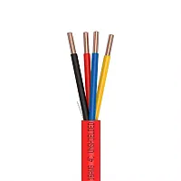 Cmple Fire Alarm Cable 16/4 Bare Copper 16Awg 4 Conductor Unshielded Wire - 1000