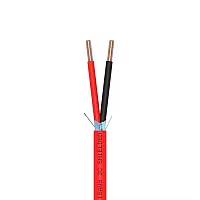 Cmple Fire Alarm Cable 18/2 Bare Copper 18Awg 2 Conductor Shielded Wire - 1000 F