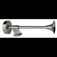 Ongaro Deluxe Ss Shorty Single Trumpet Horn - 12V