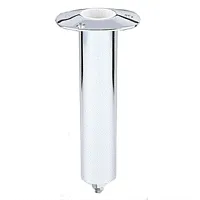 Lee&#039;s 0 Degree SS Flush Mount Swivel Base Rod Holder - 2&quot; x 9&quot; -