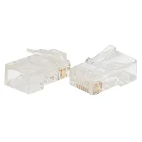 Cmple 436-N Cat5e MODULAR PLUGS RJ45 Solid 100 PACK