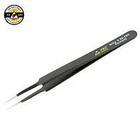 Wiha Esd Safe Tweezers 5 Sa Extra Fine Tapered 110Mm