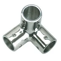 Whitecap &#8542;&quot; O.D. SS 3-Way Corner Fitting