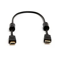 Cmple 460-N 30AWG HDMI Cable with Ferrite Cores - Black - 1.5FT