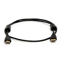 Cmple 462-N 30AWG HDMI Cable with Ferrite Cores - Black - 3FT