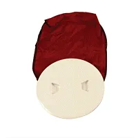 Beckson 5&quot; Stow-Away Deck Plate - Beige w/12&quot; Bag