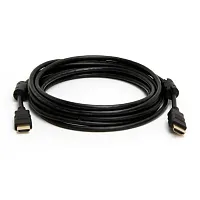 Cmple 468-N 30AWG HDMI Cable with Ferrite Cores - Black -15FT