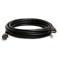 Cmple 487-N 30AWG HDMI Cable without Ferrite Cores - Black -15FT