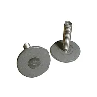 Weld Mount .75&quot; Tall Stainless Panel Stud w/0.62&quot; Base & #8 x 32