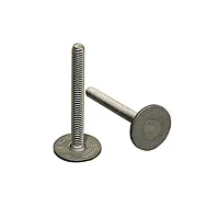 Weld Mount 1&quot; Tall Stainless Panel Stud w/0.62&quot; Base & #8 x 32 T