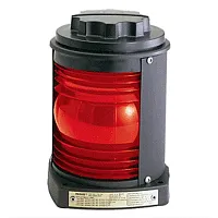 Perko Side Light - Black Plastic, Red Lens