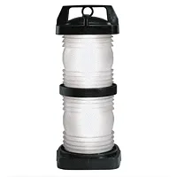 Perko Double Lens Navigation Light - Masthead Light - Black Plas