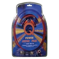 Qpower 4 Gauge Amp Kit Super Flex