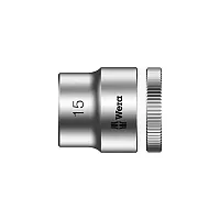 Wera Zyklop 3/8&quot; Drive Metric Socket - 15Mm