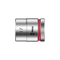 Wera Zyklop 3/8&quot; Drive Metric Socket - 17Mm