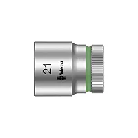 Wera Zyklop 1/2&quot; Drive Metric Socket - 21Mm