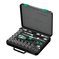 Wera Zyklop Metric Speed Ratchet Set - 1/2??? Drive (37-Piece Set)