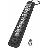 Wera 1/4??? Drive Metric Sockets ??? On Storage Belt (10 Piece)