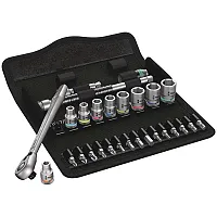 Wera Sae 1/4&quot; Drive Ratchet Set (28 Piece)