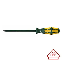 Wera Vde Insulated Screwdriver: Square Sq #1 X 150Mm