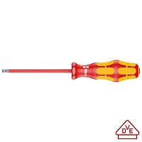 Wera Screwdriver: Vde Insulated Slotted 0.8 X 150Mm