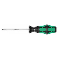 Wera Kraftform Screwdriver: Pozidriv Pz1 X 80Mm (With Lasertip)