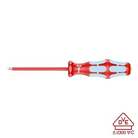 Wera Kraftform Stainless Vde 3160I Stainless Steel Slotted Screwdriver