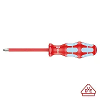 Wera Vde Insulated Stainless Steel Screwdriver: Ph #1 X 80Mm
